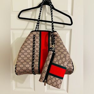 Neoprene Tote - gently used